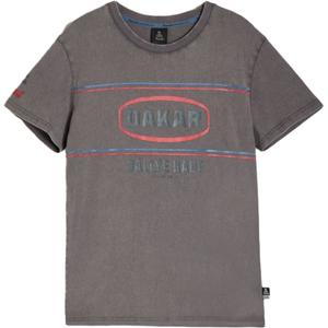 Camiseta Dakar Vint 02 gris oscuro