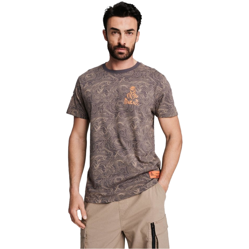 Camiseta Dakar DES DSRT 0225 grafito