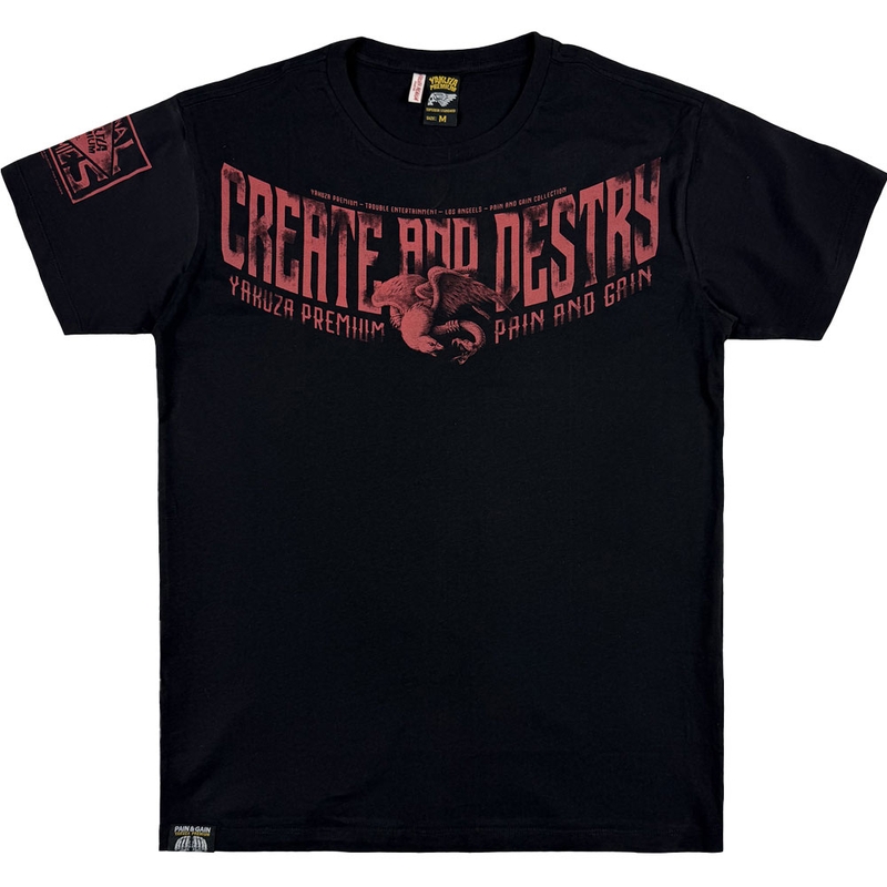 Camiseta Yakuza Premium 3905 negra