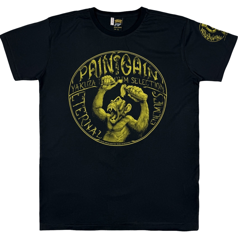 Camiseta Yakuza Premium 3918 negra