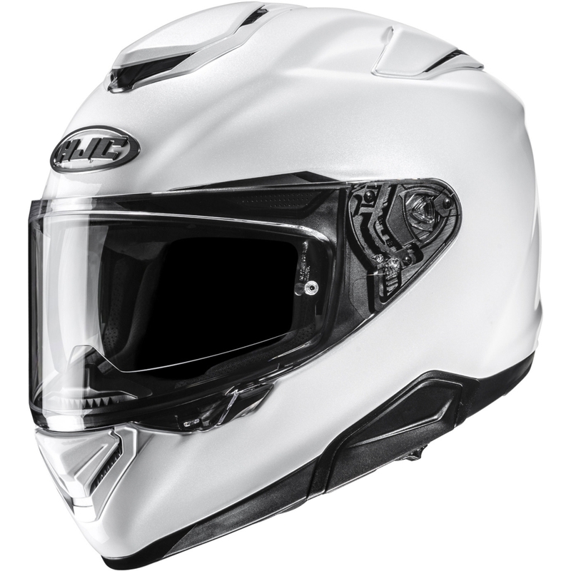 Casco integral de motocicleta HJC RPHA 72 Solid blanco perla