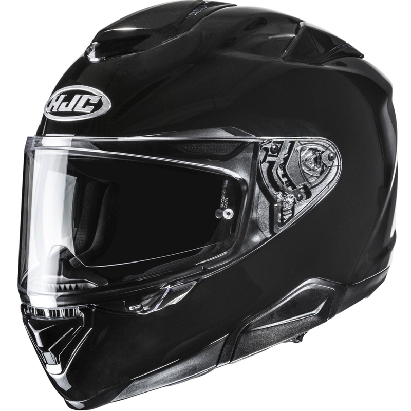 Casco integral de motocicleta HJC RPHA 72 Solid negro metalizado
