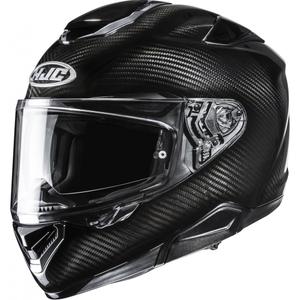 Casco integral de motocicleta HJC RPHA 72 Carbon Solid, color negro