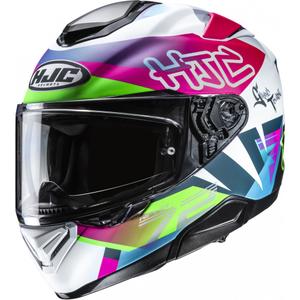 Casco integral de moto HJC RPHA 72 Goldy MC84SF multicolor
