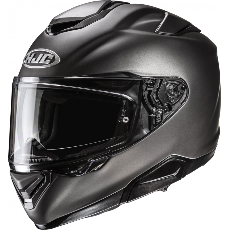 Casco integral de motocicleta HJC RPHA 72 Solid, titanio semimate