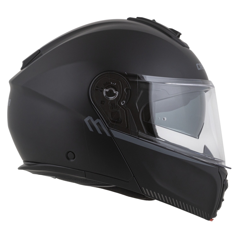Casco de moto abatible Cassida Modulo 2.1 Compass negro mate-gris