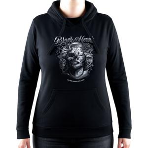 Sudadera de mujer Black Heart Dirty Queen negra
