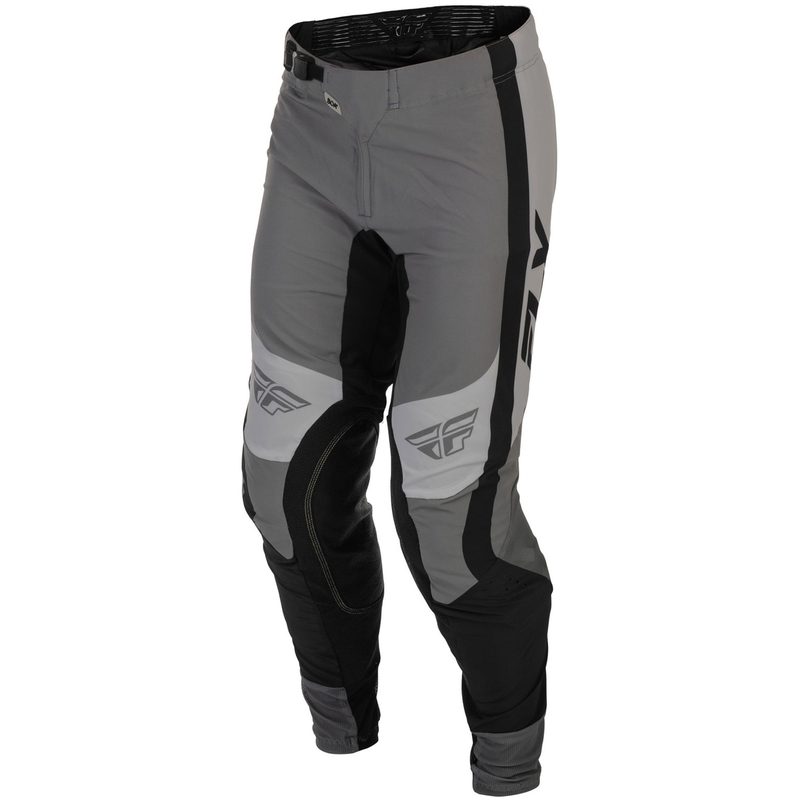 Pantalones de motocross FLY Racing Lite gris-negro