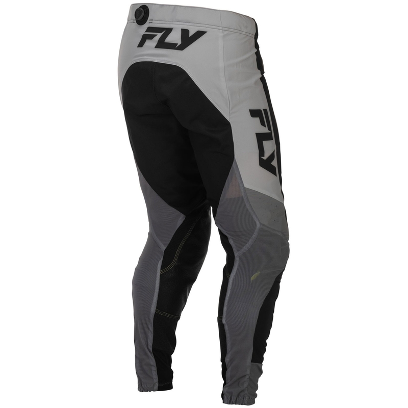 Pantalones de motocross FLY Racing Lite gris-negro