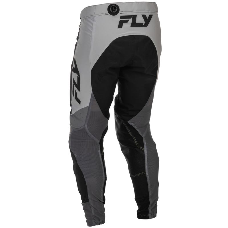 Pantalones de motocross FLY Racing Lite gris-negro