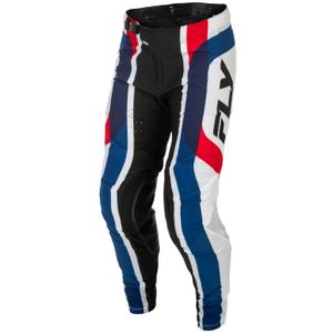 Pantalones de motocross FLY Racing-USA Lite Se Glory rojo-blanco-azul