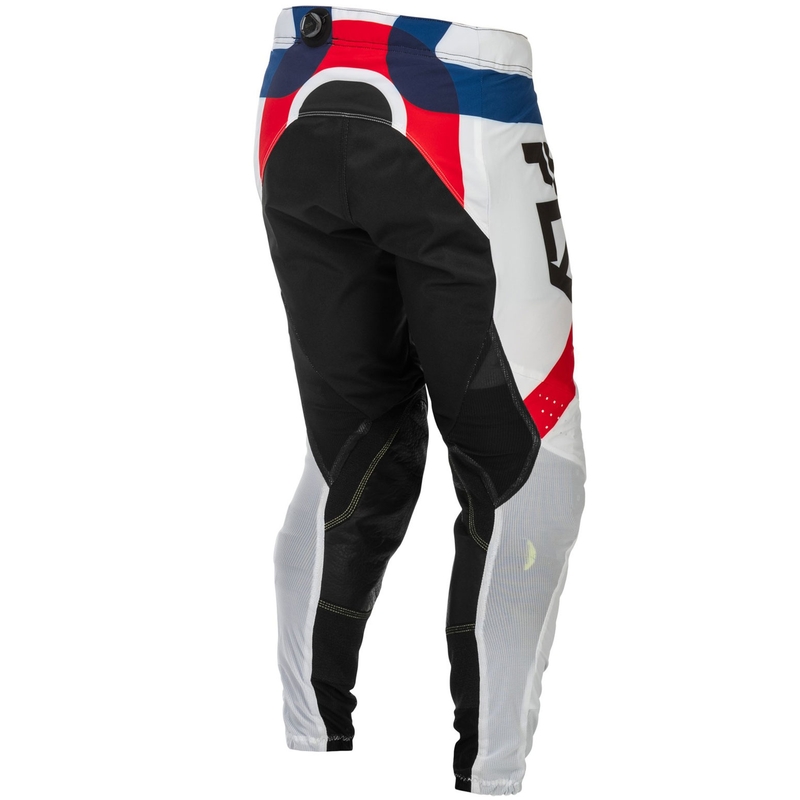 Pantalones de motocross FLY Racing-USA Lite Se Glory rojo-blanco-azul