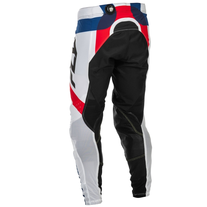 Pantalones de motocross FLY Racing-USA Lite Se Glory rojo-blanco-azul