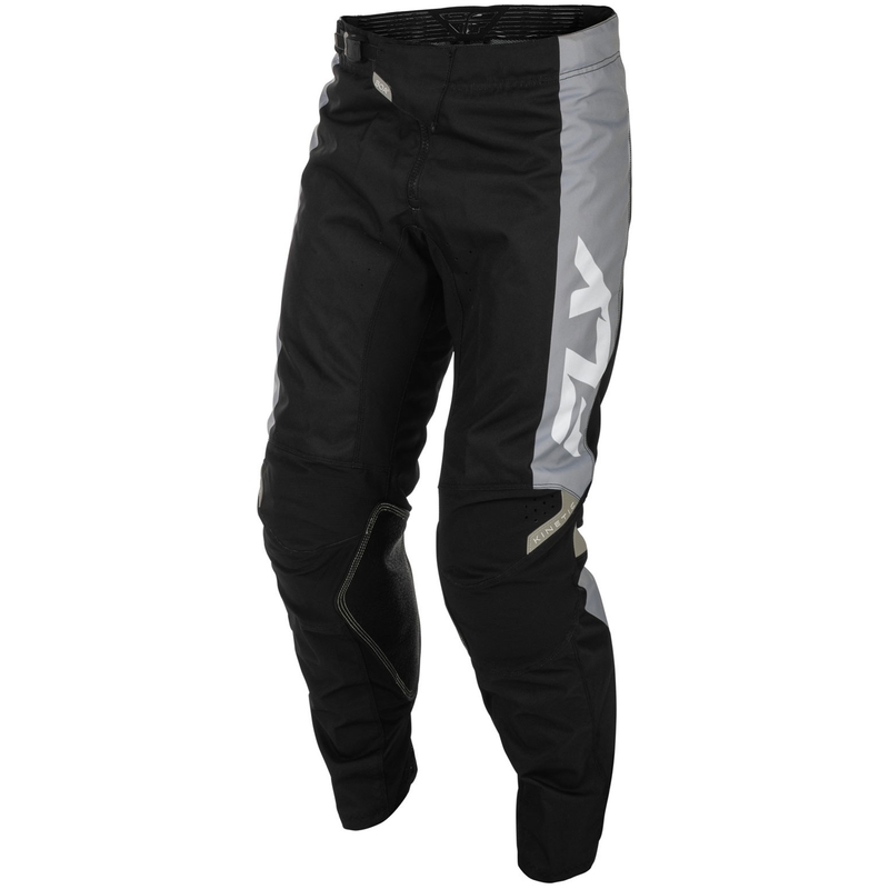 Pantalones de motocross FLY Racing - USA Kinetic negro-gris