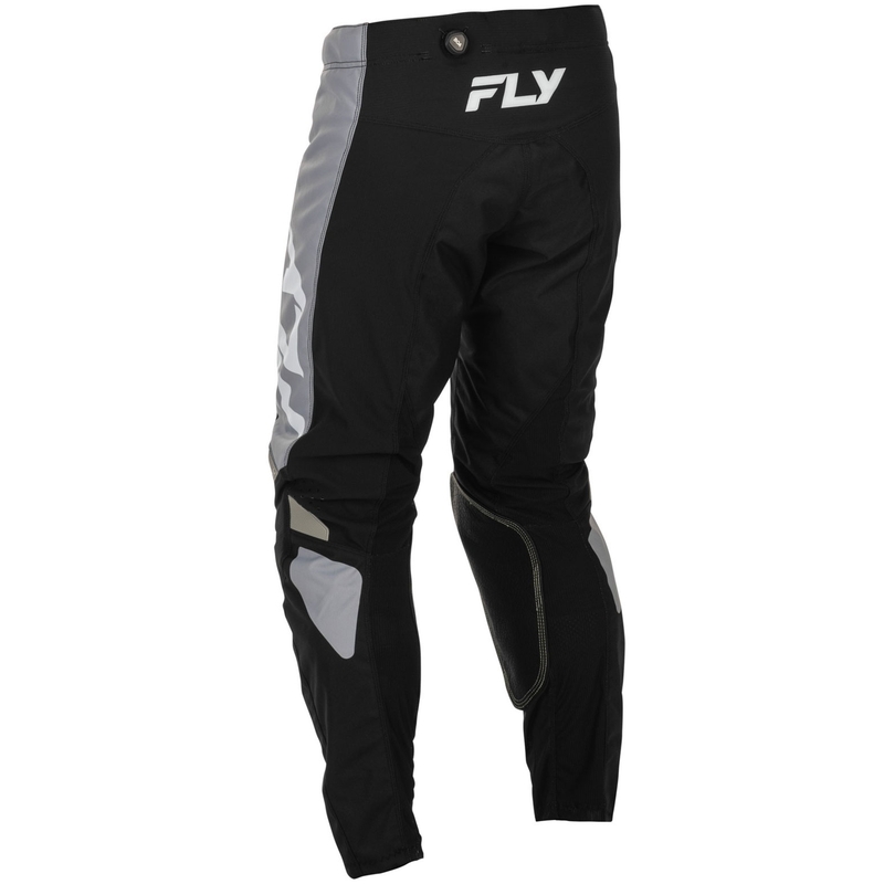 Pantalones de motocross FLY Racing - USA Kinetic negro-gris