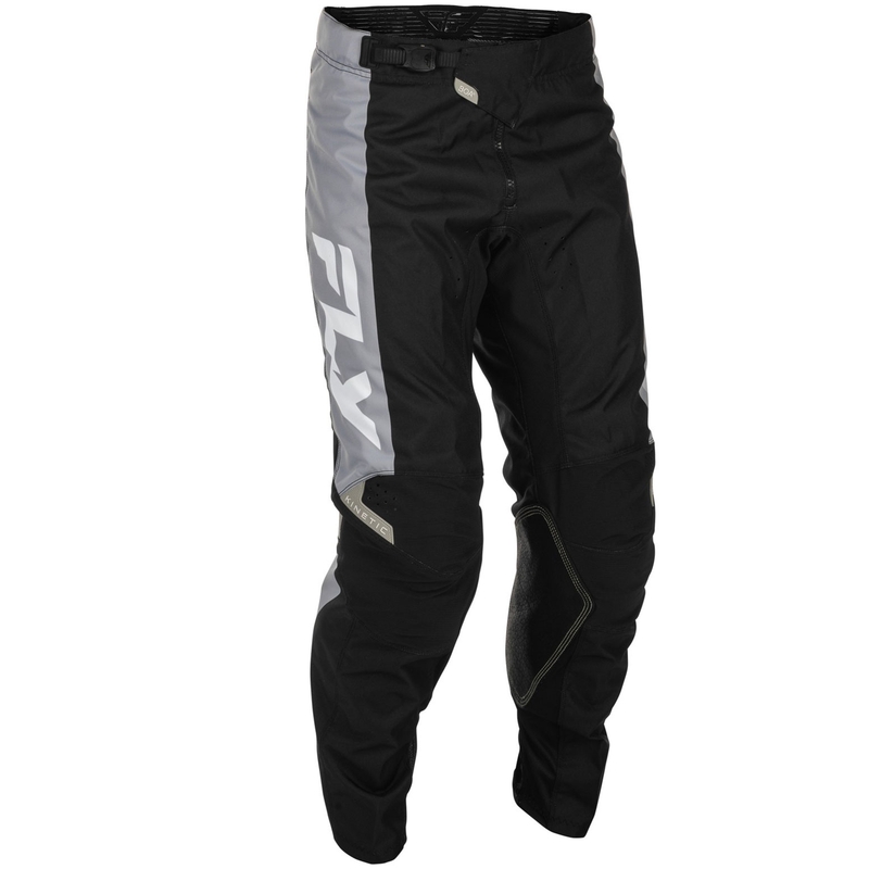 Pantalones de motocross FLY Racing - USA Kinetic negro-gris