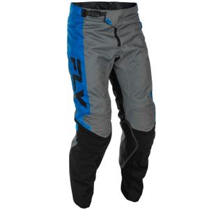 Pantalones de motocross FLY Racing - USA Kinetic azul-gris-negro