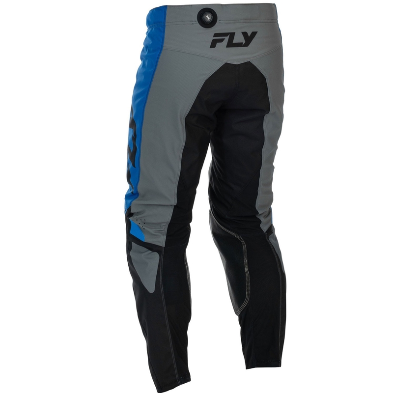 Pantalones de motocross FLY Racing - USA Kinetic azul-gris-negro