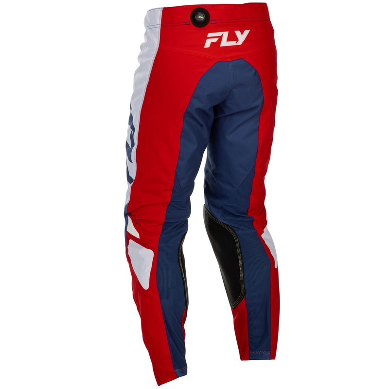 Pantalones de motocross FLY Racing - USA Kinetic rojo-blanco-azul