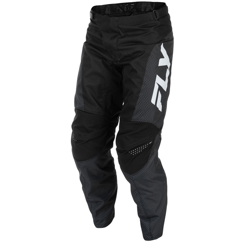 Pantalones de motocross FLY Racing - USA F-16 negro-blanco