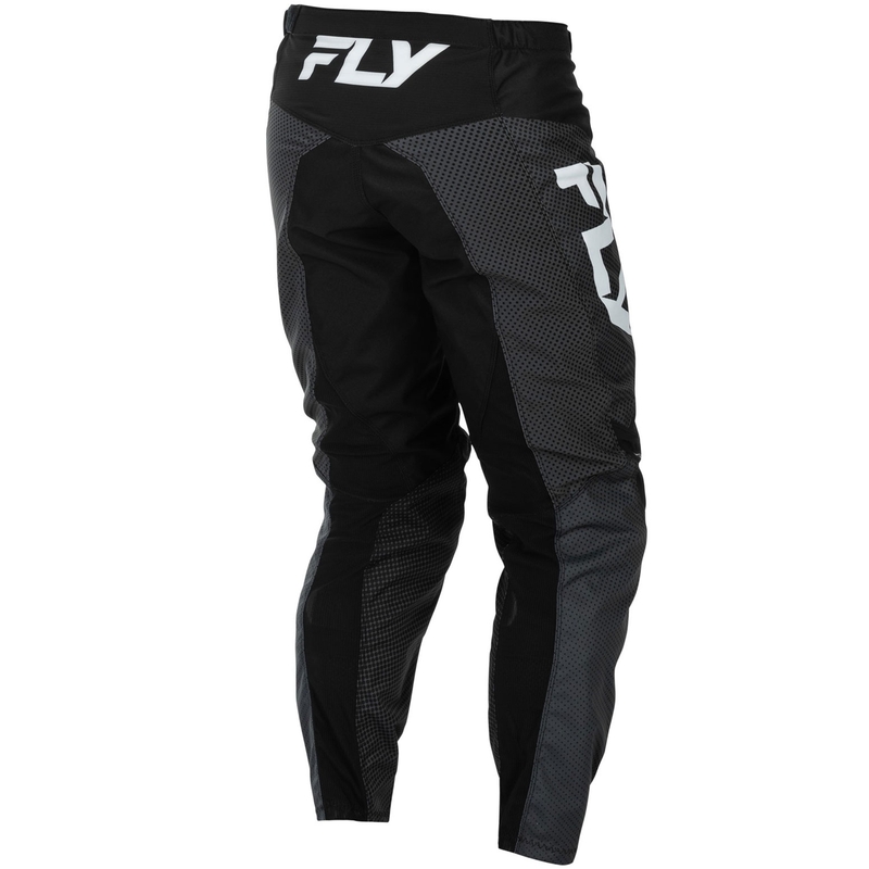 Pantalones de motocross FLY Racing - USA F-16 negro-blanco