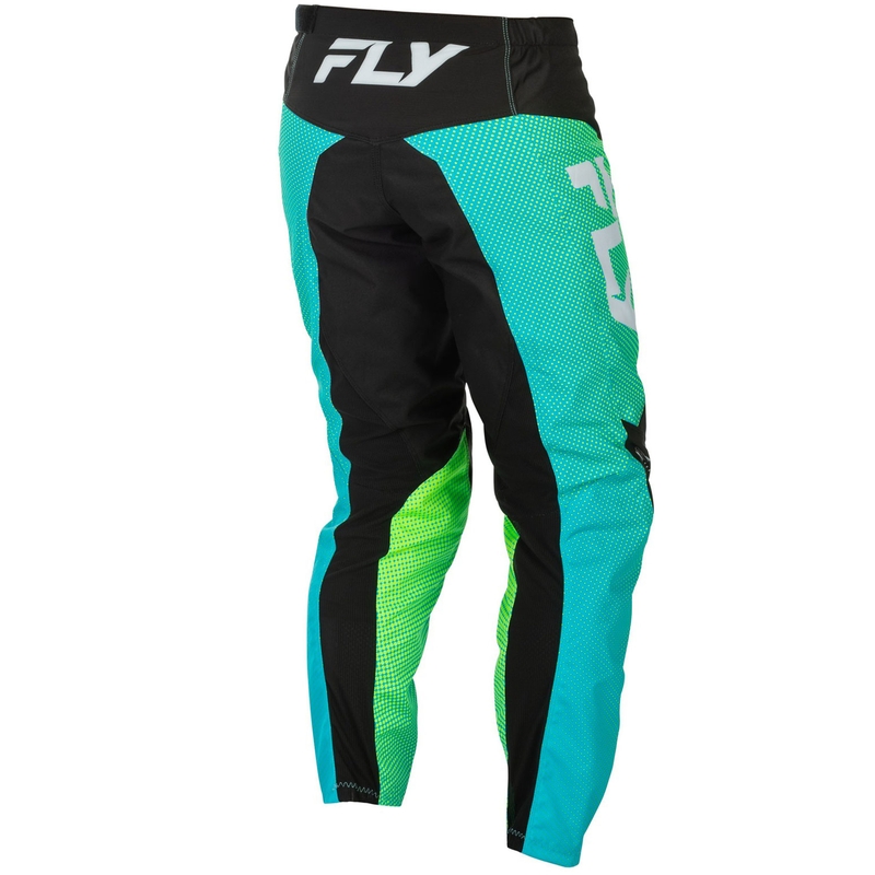 Pantalones de motocross FLY Racing - USA F-16 azul-negro-blanco