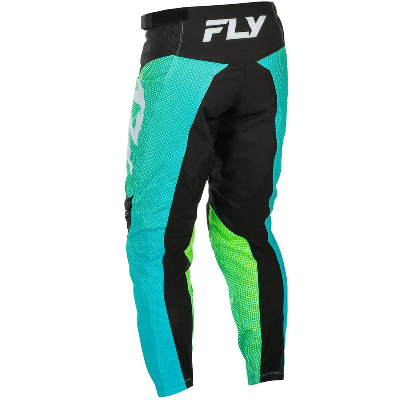 Pantalones de motocross FLY Racing - USA F-16 azul-negro-blanco