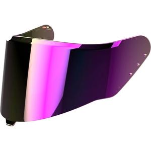 Plexi para cascos Airoh MATRYX iridio plateado