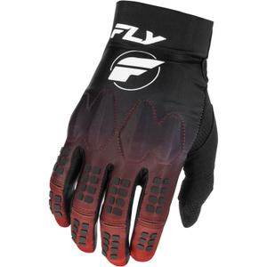 Guantes de motocross FLY Racing Evolution DST rojo-negro-gris
