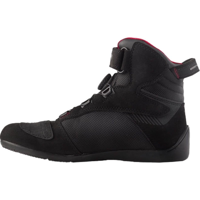 Botas de moto para mujer Shima Exo Vented negro-gris-rojo