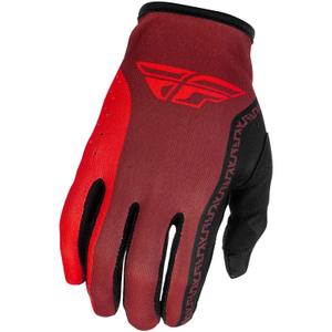 Guantes de motocross FLY Racing - USA Lite negro-rojo