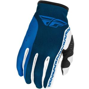 Guantes de motocross FLY Racing - USA Lite azul-blanco