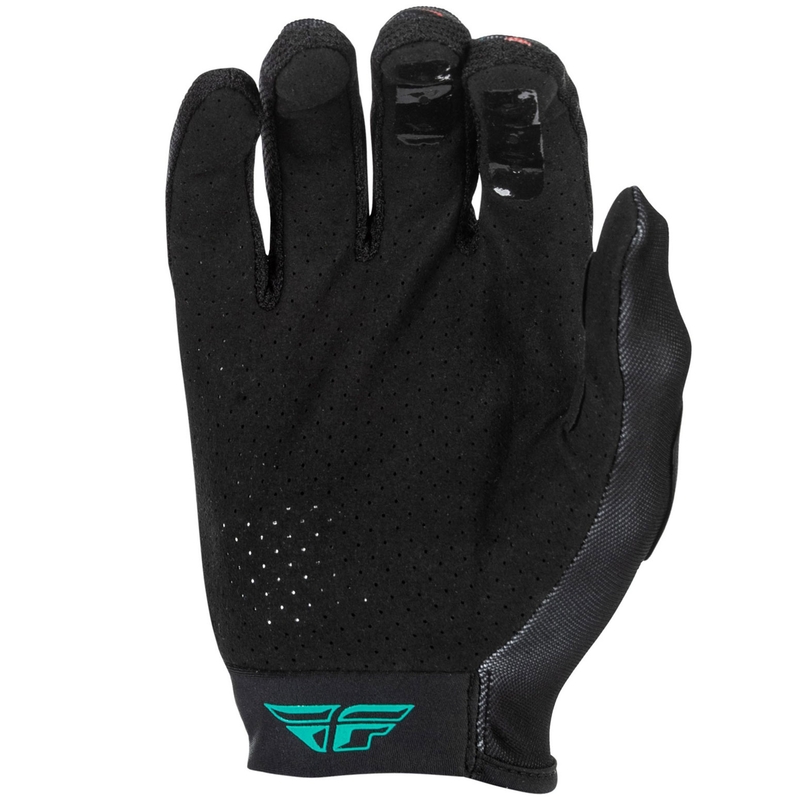 Guantes de motocross FLY Racing - USA Lite Americana negro-rojo-dorado