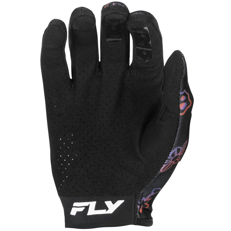 Guantes de motocross FLY Racing - USA Lite Outline negro-rojo-morado