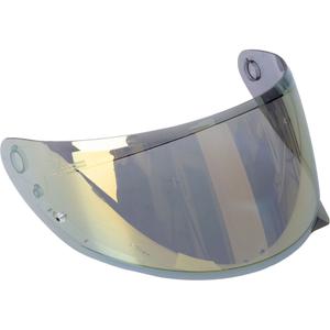 HJC HJ-34P espejo plexi dorado