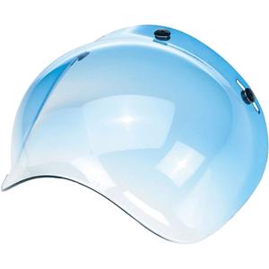 Pantalla plexi cromada modelo burbuja para casco Cassida Oxygen