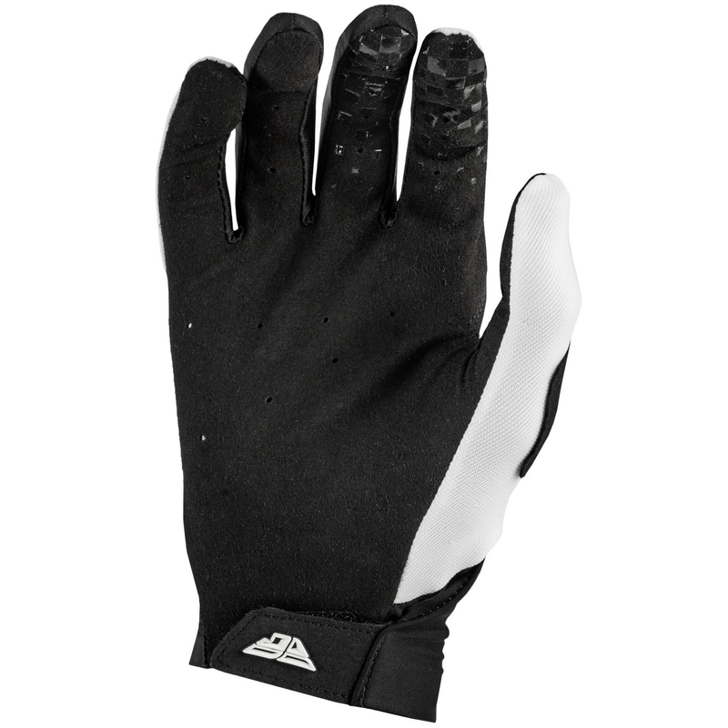Guantes de motocross FLY Racing - USA Pro Lite blanco-negro