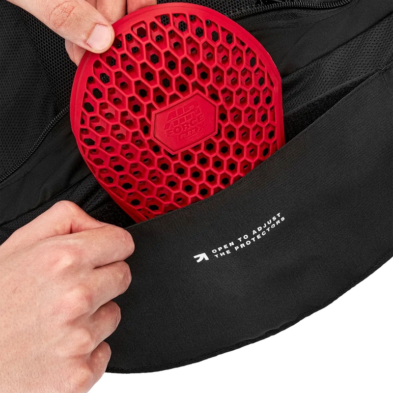 Chaqueta de moto de cuero Shima Bandit 2.0 negro-negro