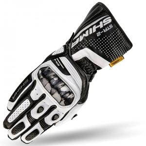 Guantes Shima STR-2 blanco-negro