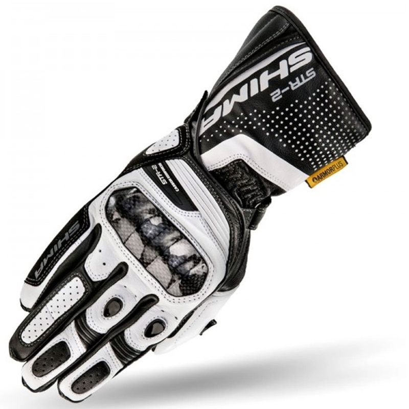 Guantes Shima STR-2 blanco-negro