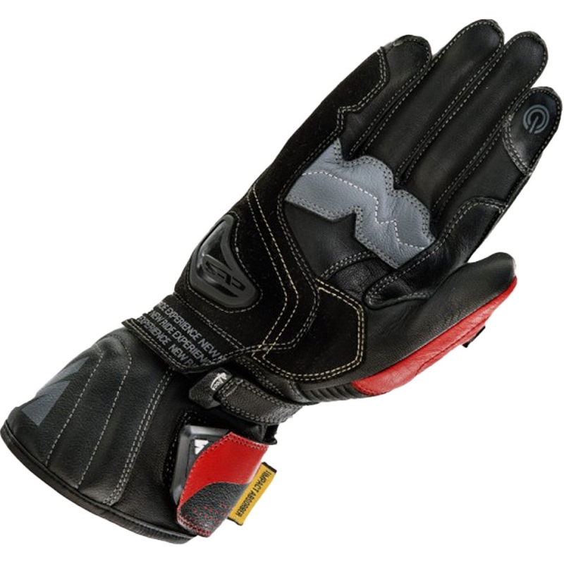 Guantes Shima STR-2 negro-rojo