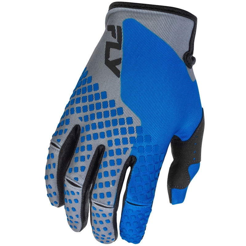 Guantes de motocross FLY Racing - USA Kinetic azul-gris-negro