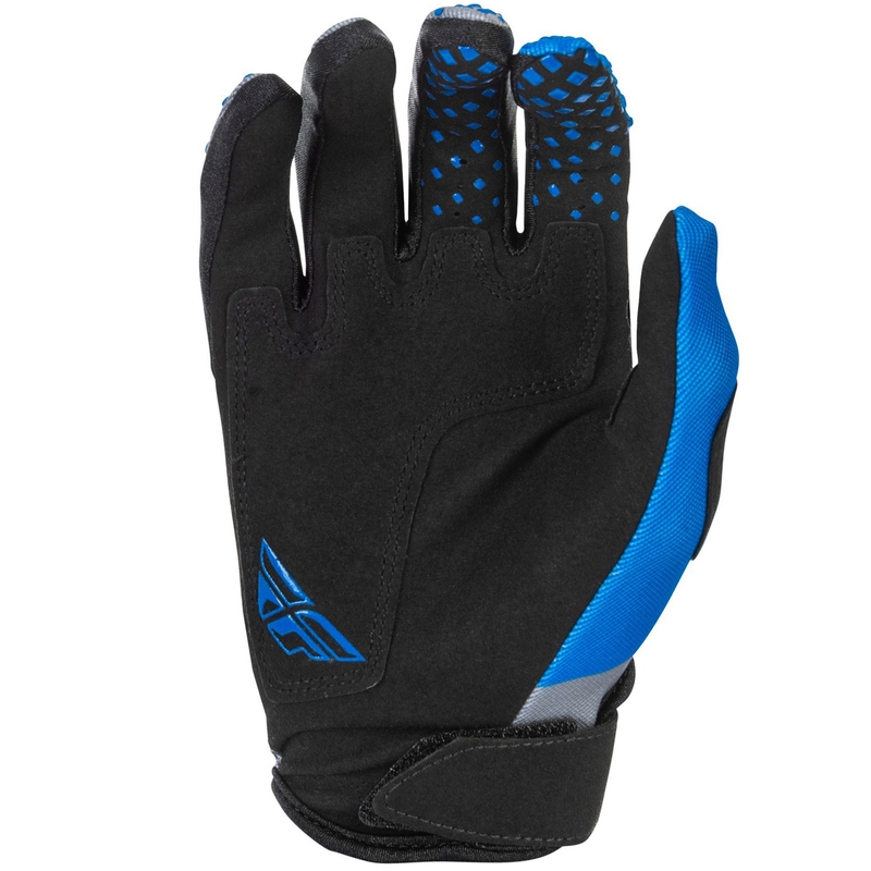 Guantes de motocross FLY Racing - USA Kinetic azul-gris-negro