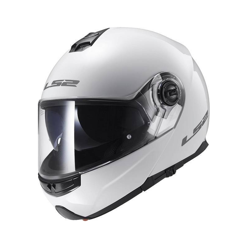 Vyklápěcí přilba na motorku LS2 FF325 Strobe bílá výprodej