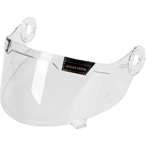 Plexi MT-V-32 Max Vision para cascos Jarama/Jarama SV transparente con detalles dorados