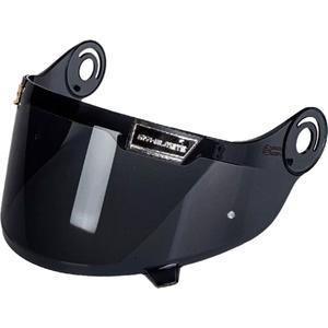 Plexi MT-V-32 Max Vision para cascos Jarama/Jarama SV oscuro con detalles plateados