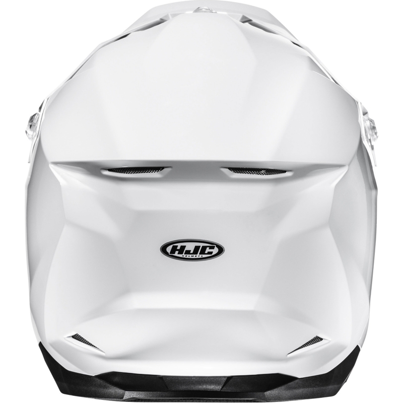 Casco de motocross HJC C50 Solid blanco perla