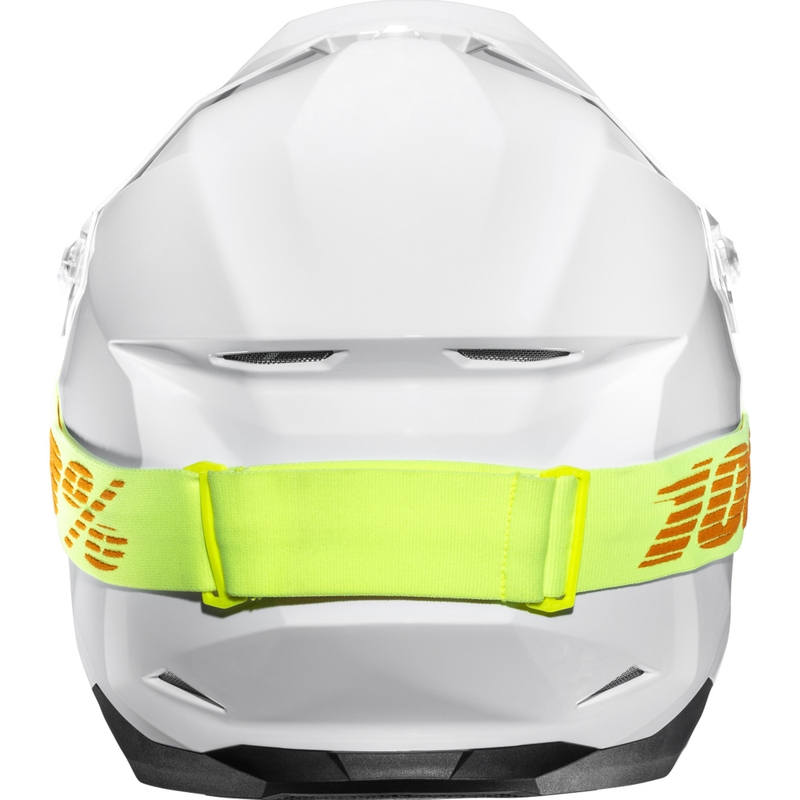 Casco de motocross HJC C50 Solid blanco perla