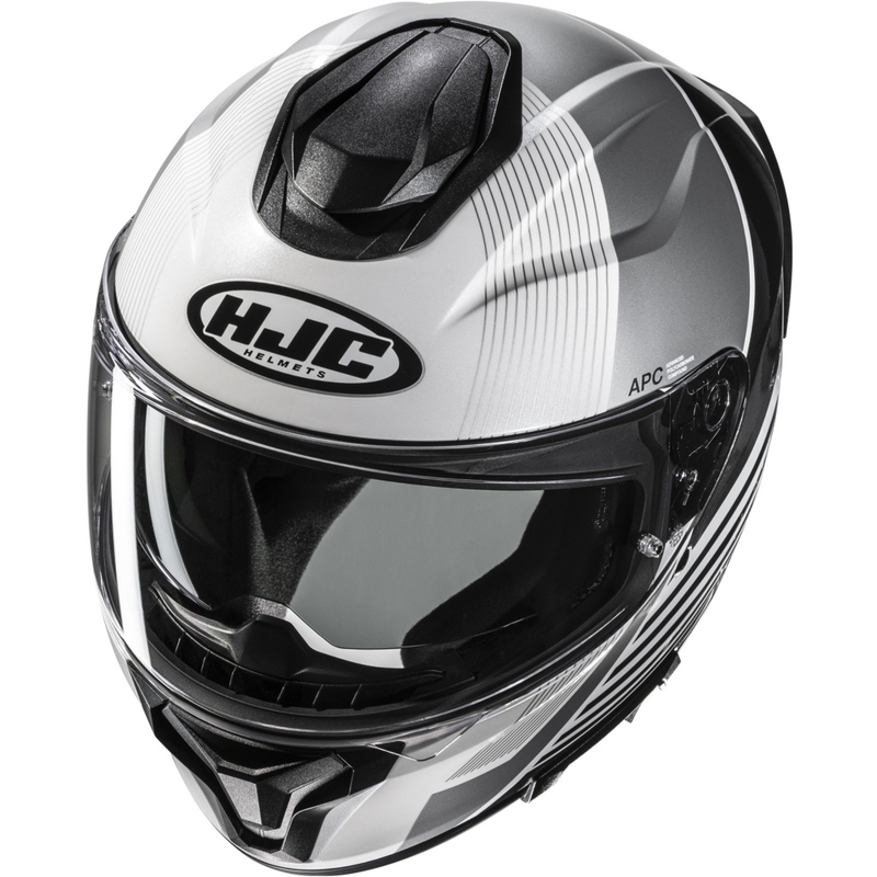 Casco integral de moto HJC C71 Morix MC5 negro-plata