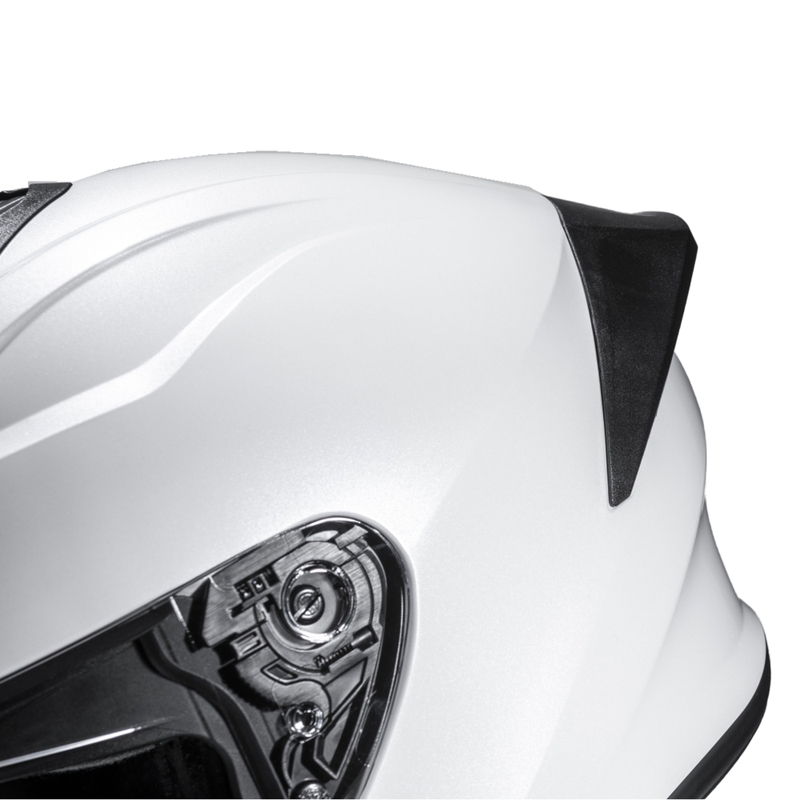 Casco integral de motocicleta HJC C71 Solid blanco perla